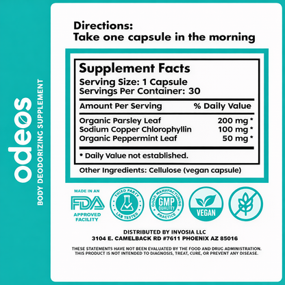 ODEOS™ | ANTI-ODOUR SUPPLEMENT